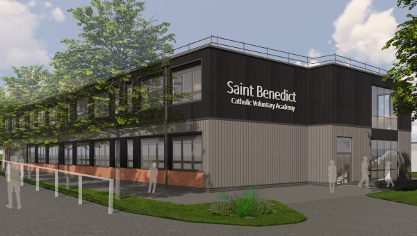 Algeco secures new Science Block at St Benedict’s School